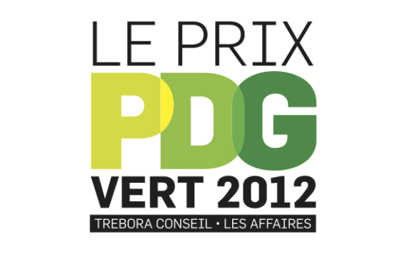 Les lauréats du Prix PDG Vert 2012