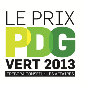 Félicitations aux lauréats du Prix PDG Vert 2013