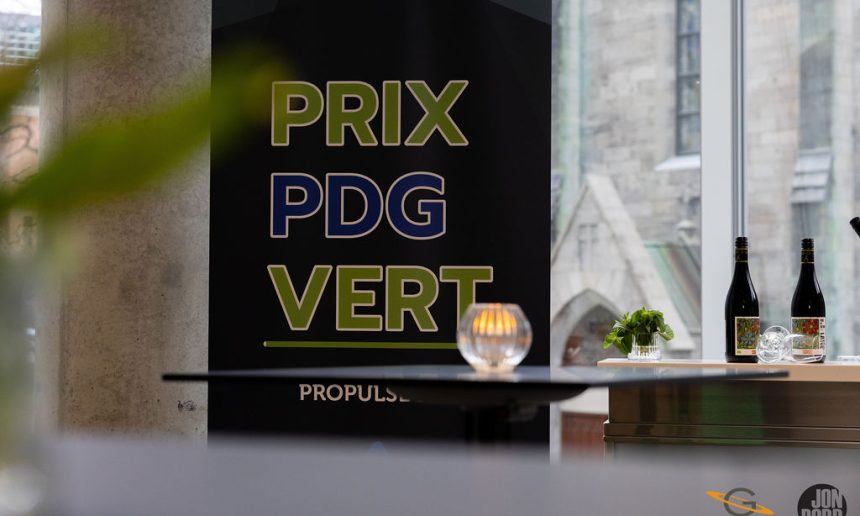 Dévoilement des lauréats du Prix PDG Vert 2025