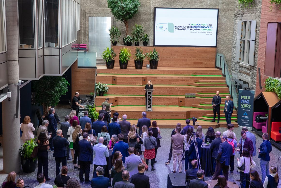 Dévoilement des lauréates et lauréats du Prix PDG Vert 2026 Dévoilement des lauréates et lauréats du Prix PDG Vert 2026